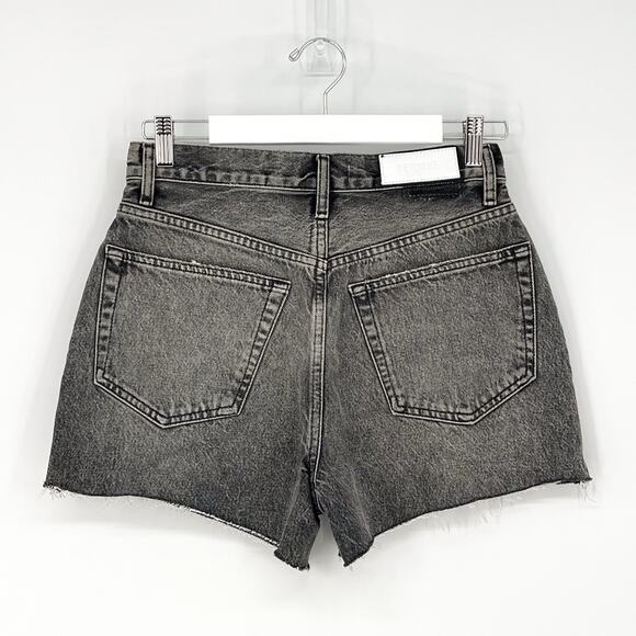 RE/DONE 50s Midnight Ash Denim Cutoff Shorts Women’s Size 28 Casual Retro - Picture 6 of 6